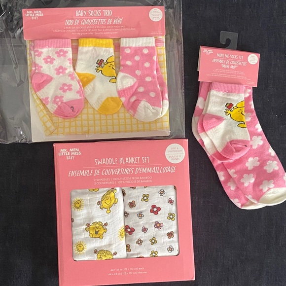 Jujube Little Miss Baby Socks and Swaddle Set - Picture 1 of 1